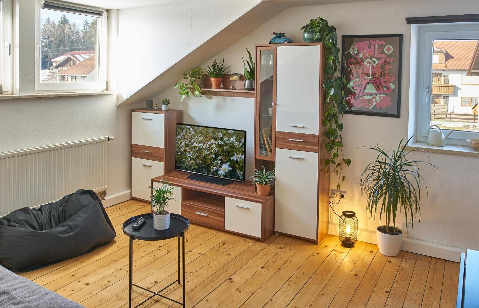 Green-Art-Living Fuer 3 Im Allgaeu Mit Queensize & Wifi Lauben  Εξωτερικό φωτογραφία